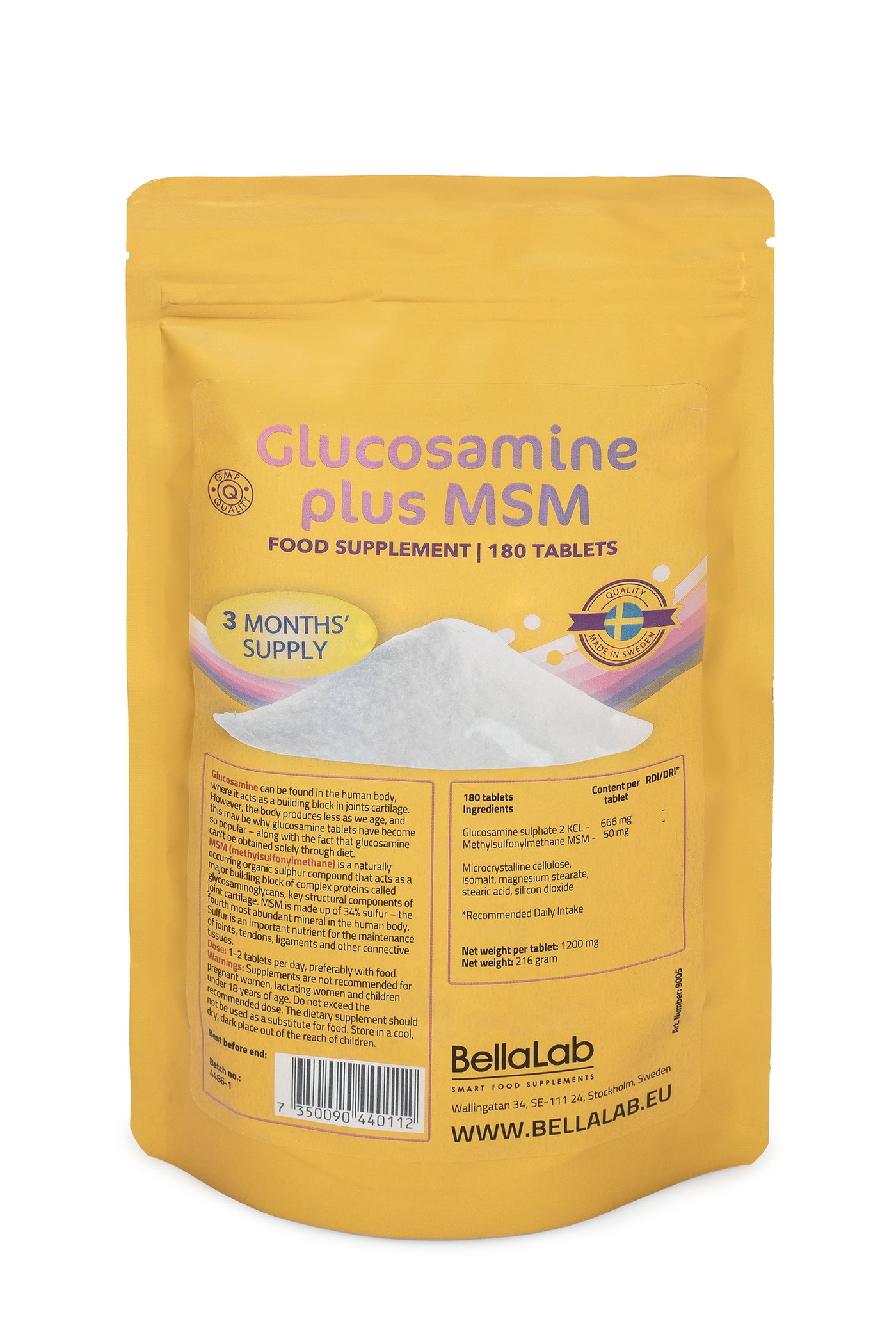Glukozamin in MSM