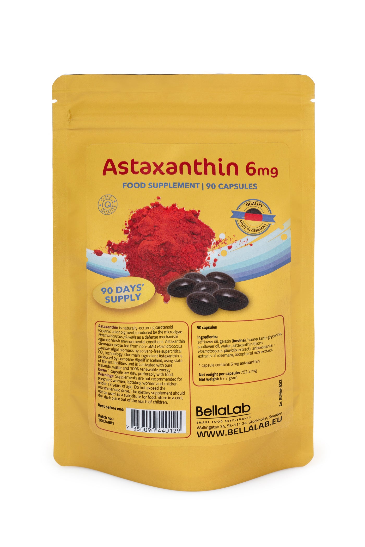 Astaksantin 6 mg