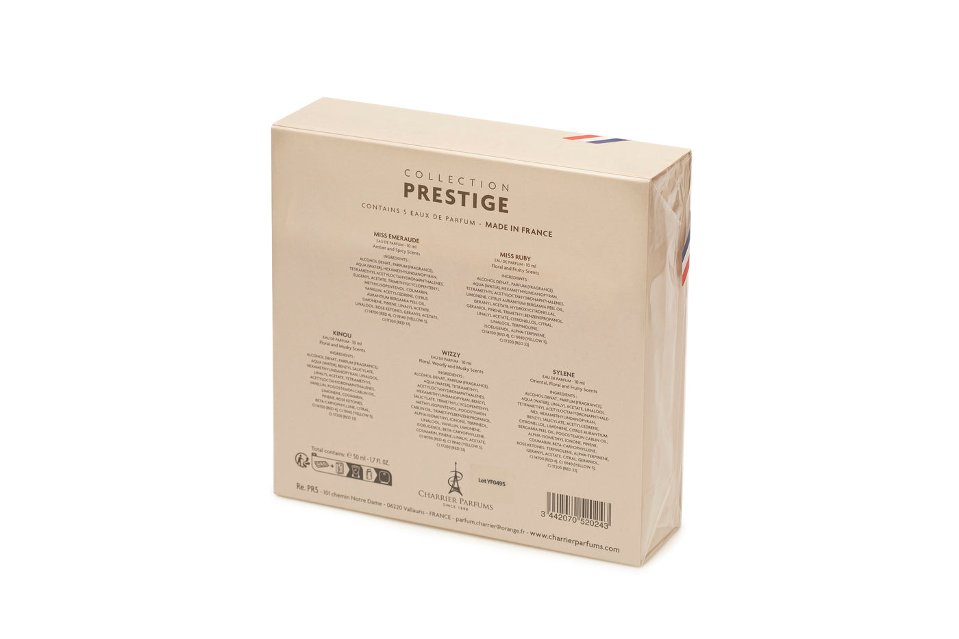 Parfumski komplet - Selection Prestige France 5 kos