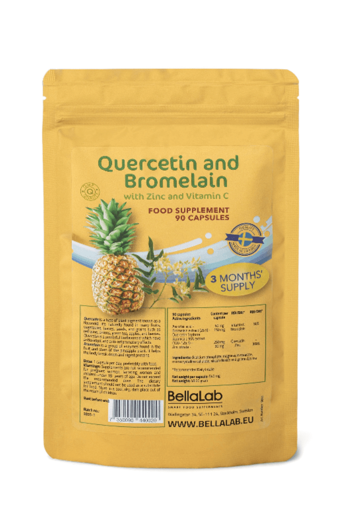 Kvercetin in bromelain